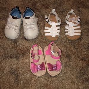 Lot of Baby Girl Shoes